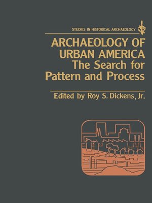 cover image of Archaeology of Urban America